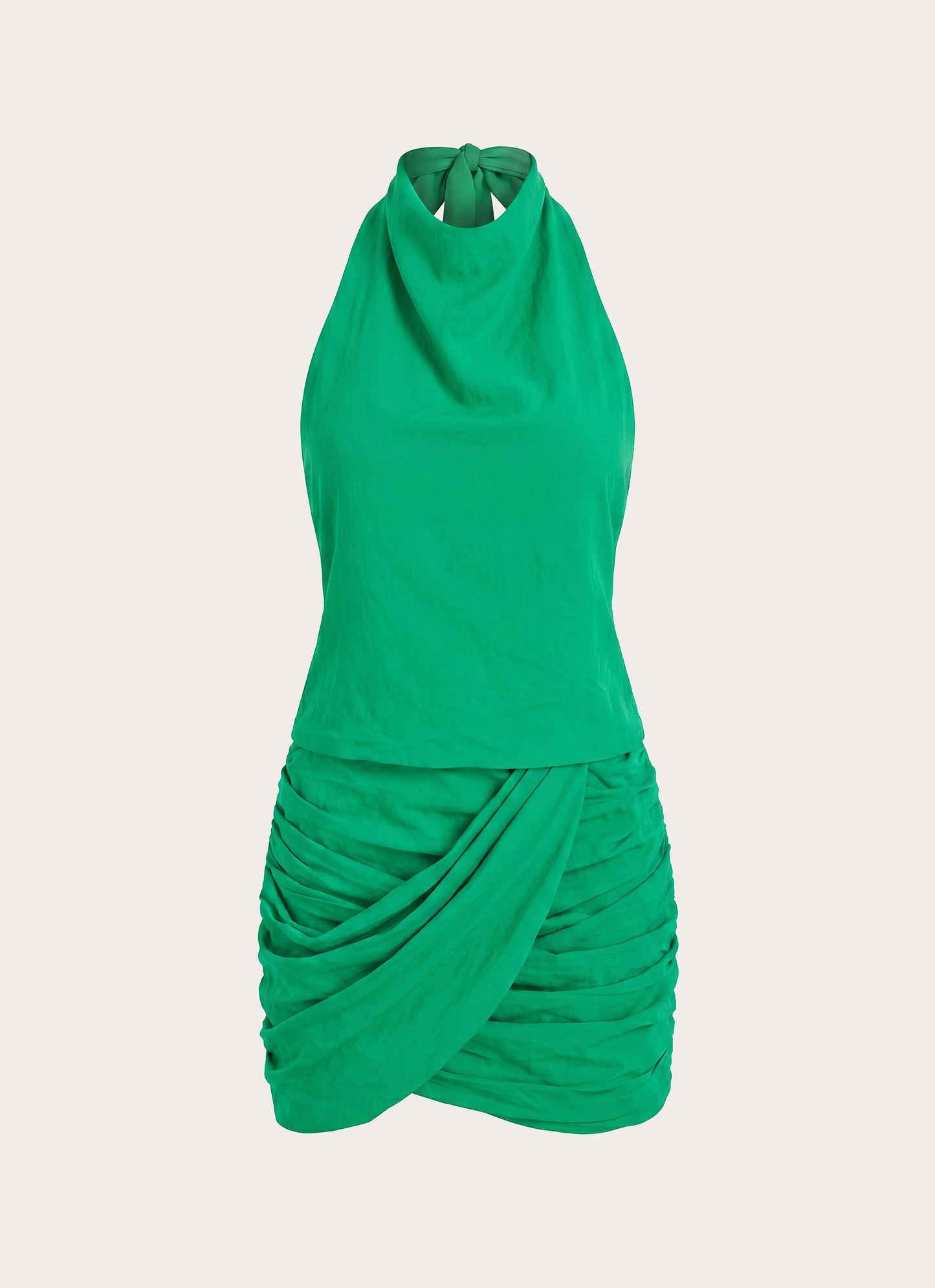 Karilo Mini Dress - Emerald Green