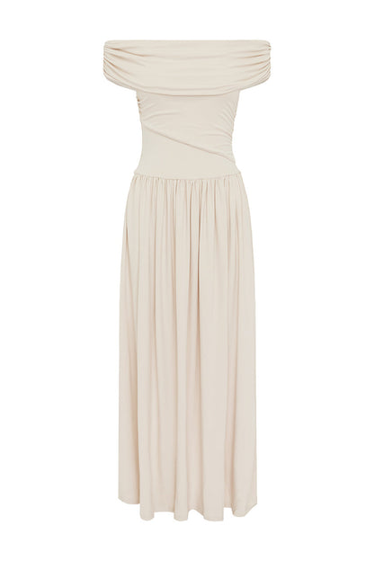 Manalla Maxi Dress - Stone