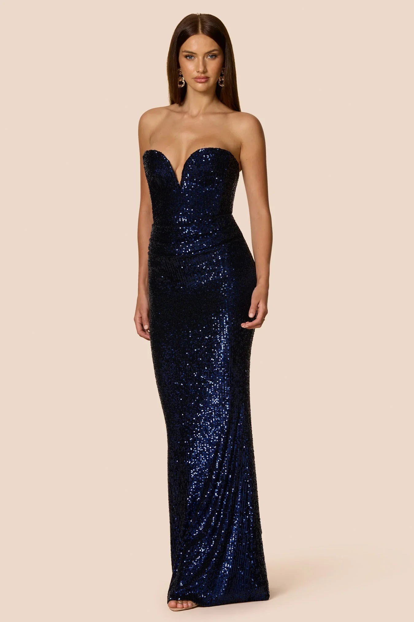 Nookie Dante Maxi Dress - Sapphire