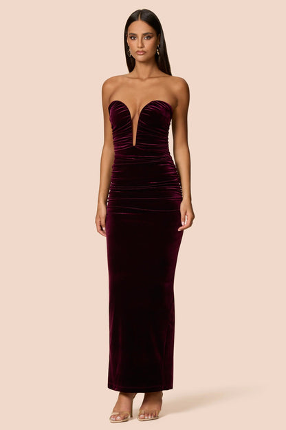 Nookie Nina Gown -  Mulberry