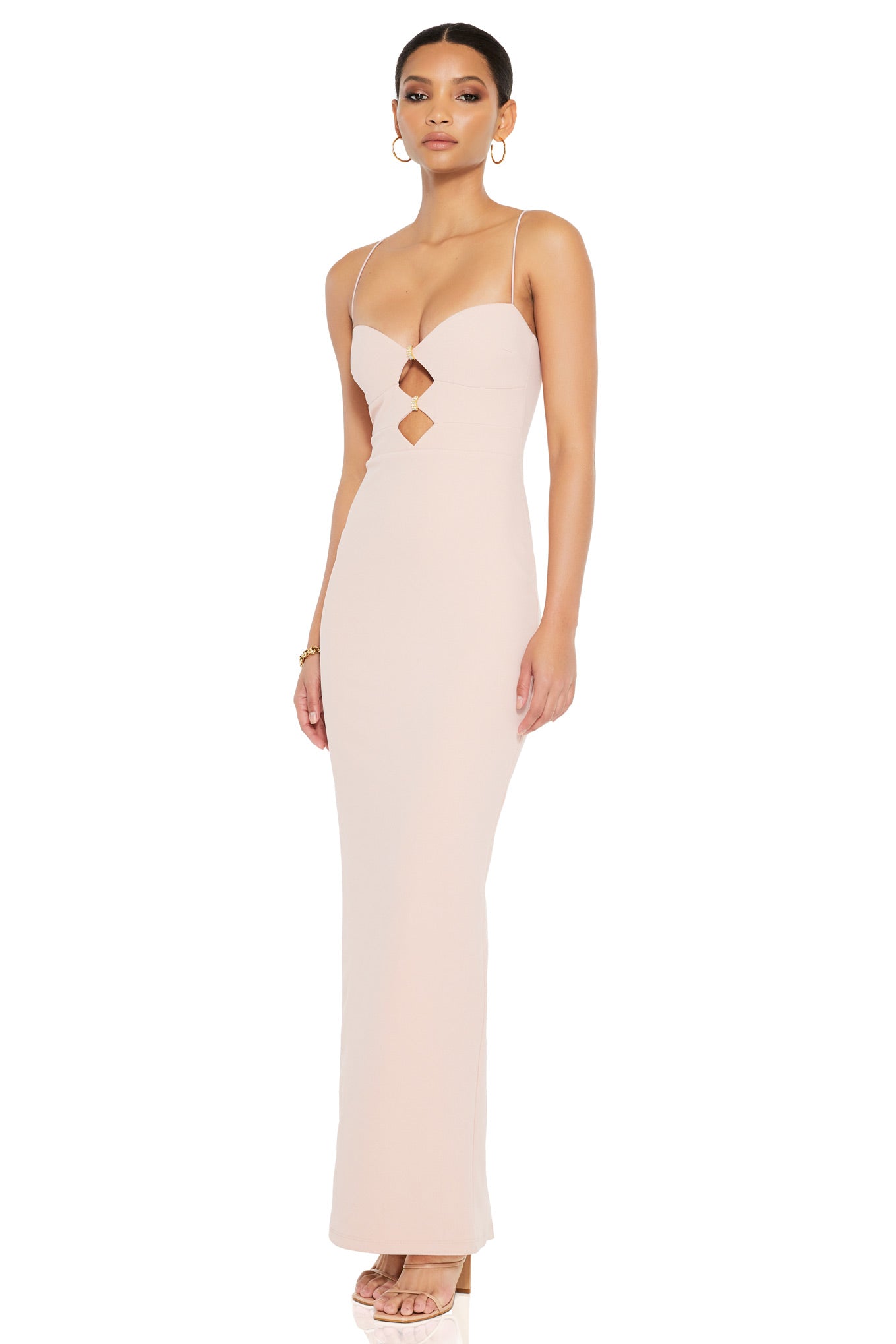 Nookie Muse Maxi Dress - Nude