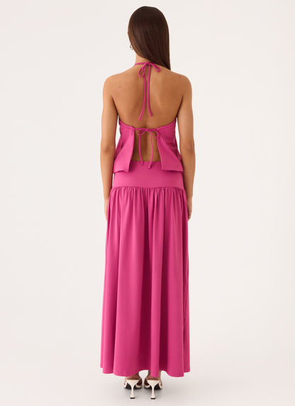 Need You Now Maxi Dress - Berry