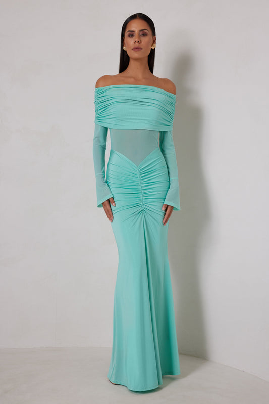 Paige Dress - Turquoise