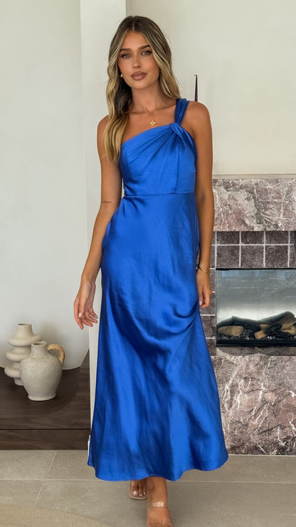 Leah Maxi Dress - Royal Blue