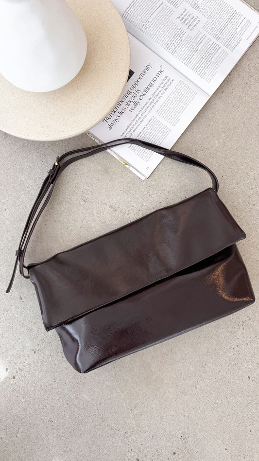 Rylee Clutch Bag - Merlot