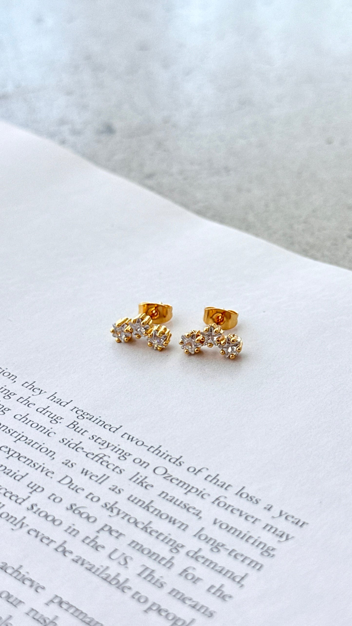 Harriett Earrings - Gold