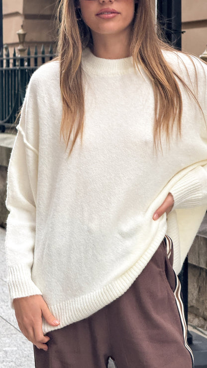 Haven Knit Sweater - Cream
