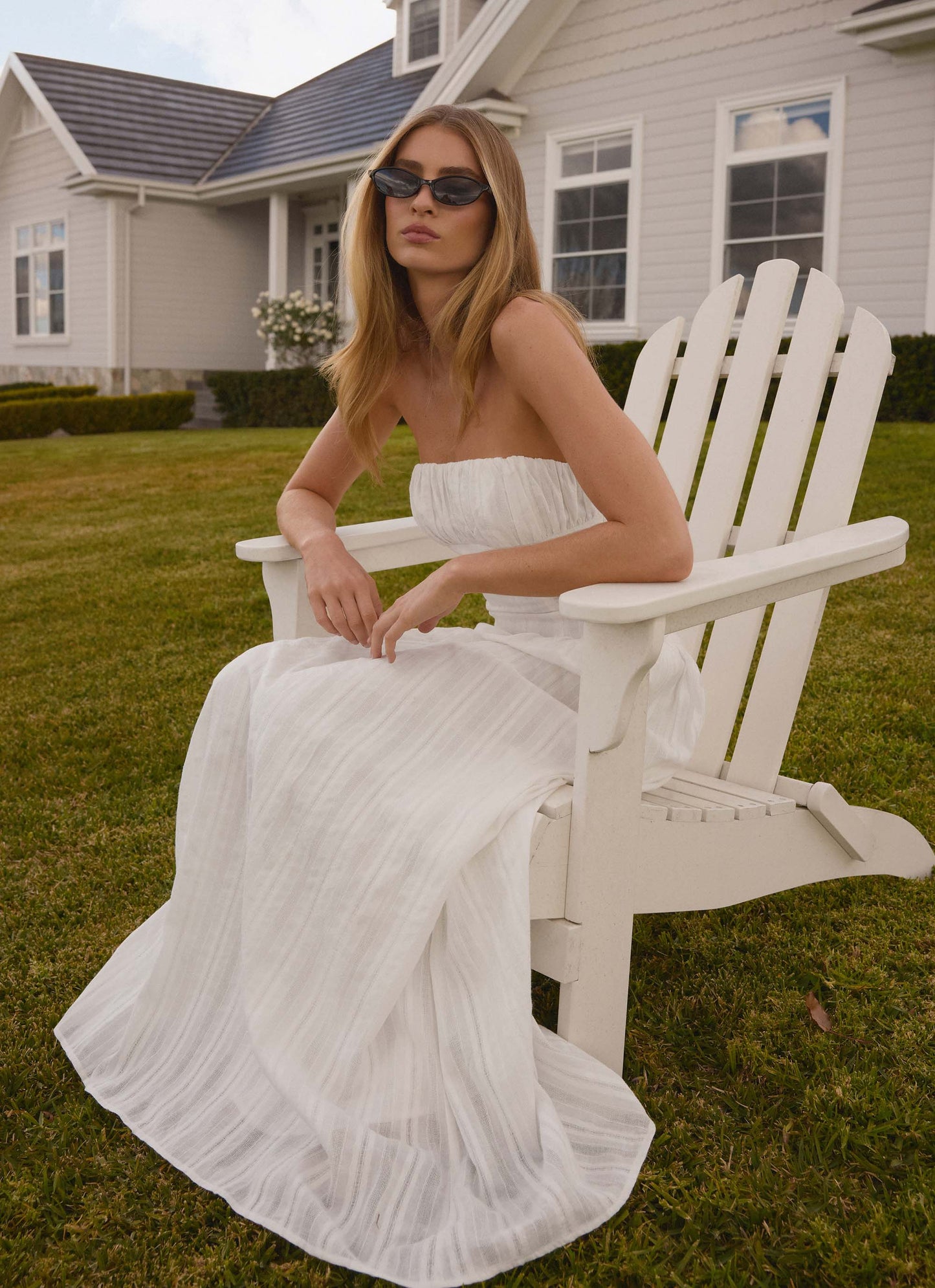 Roslynn Maxi Dress - White
