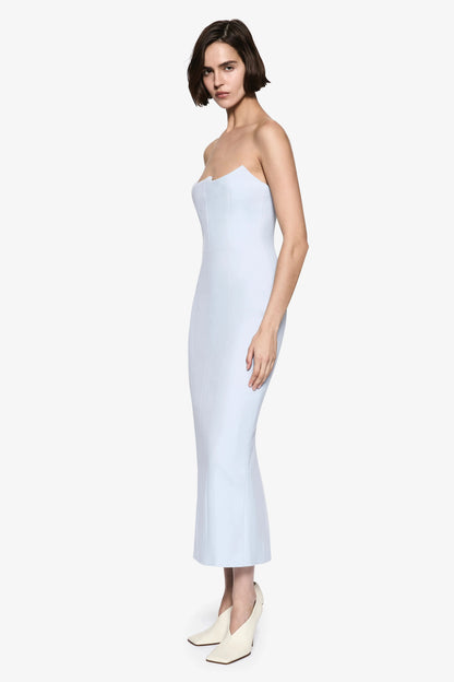 Misha Avatus Crepe Midi Dress - Skywriting