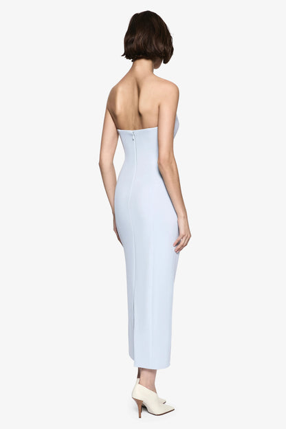 Misha Avatus Crepe Midi Dress - Skywriting