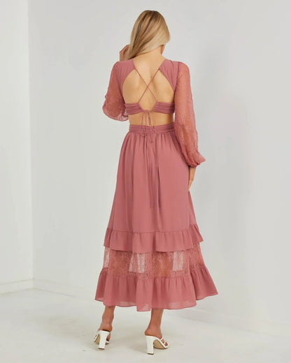 Annie Dress - Mauve