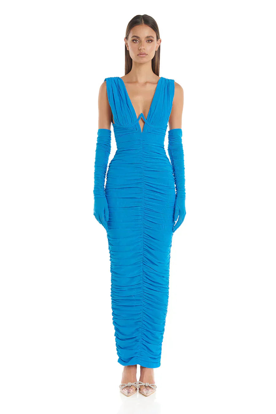 Anna Dress - Blue