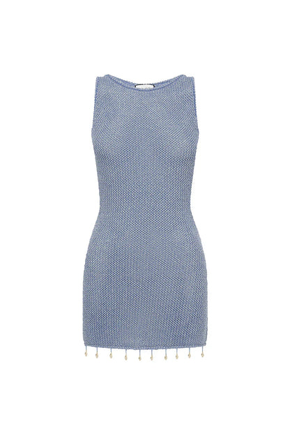 Ariya Mini Dress - Sky Blue