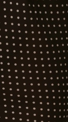 Onella Sheer Maxi Skirt - Black/White Spot