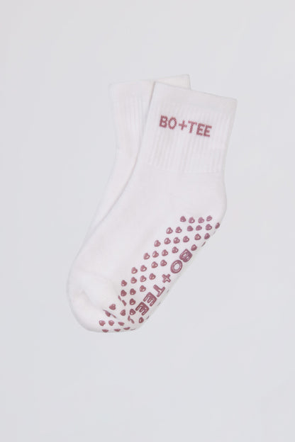 Pilates 2-Pack Socks Bundle in White