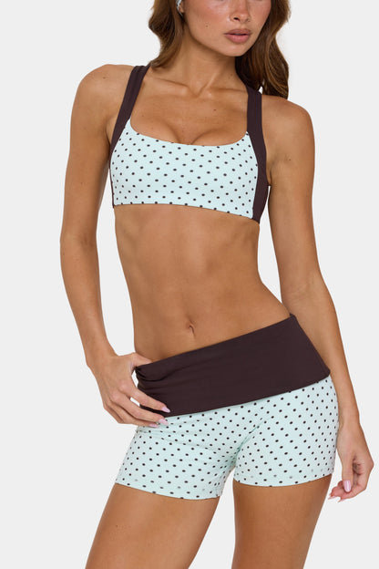 Soft Active Medium-Impact Sports Bra in Mint Chip