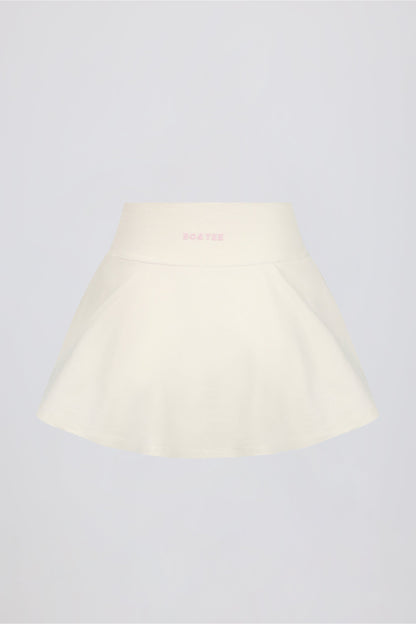 Soft Active Mini Skort in Vanilla