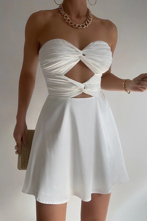 Mich Mini Dress - White