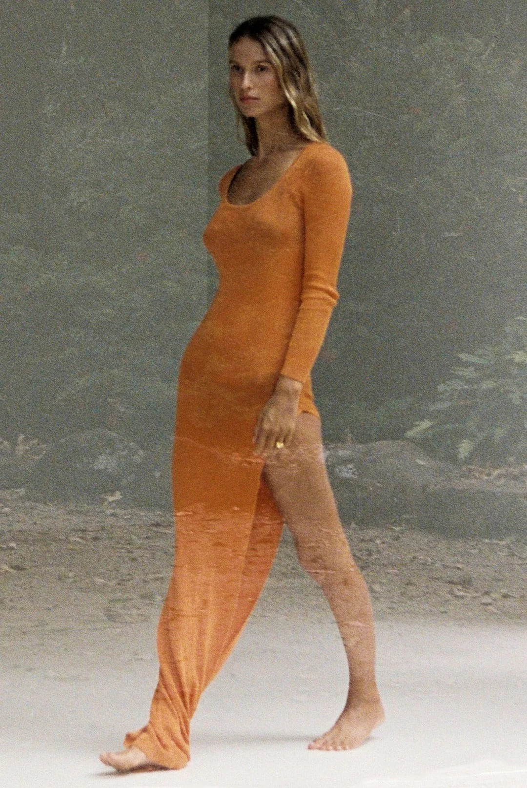 Ember Maxi Dress - Orange