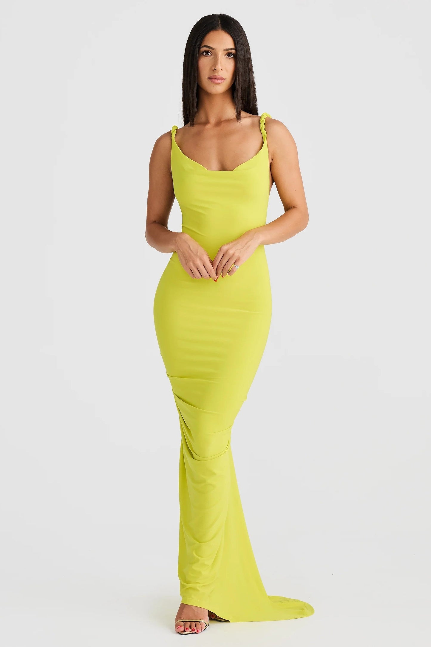Yelena Gown - Chartreuse