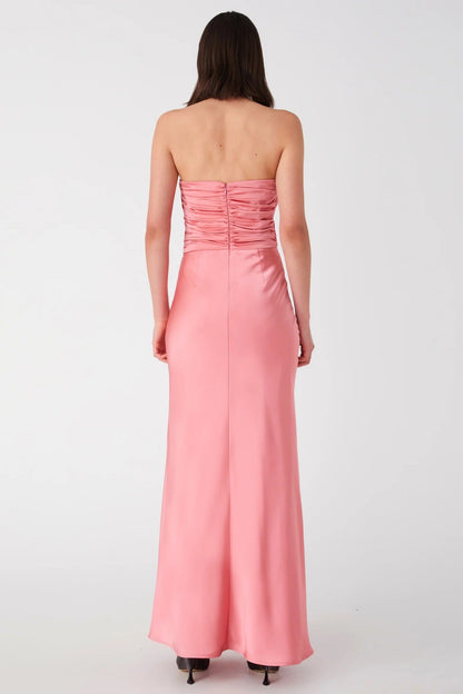 Misha Livia Maxi Gown - Shell Pink