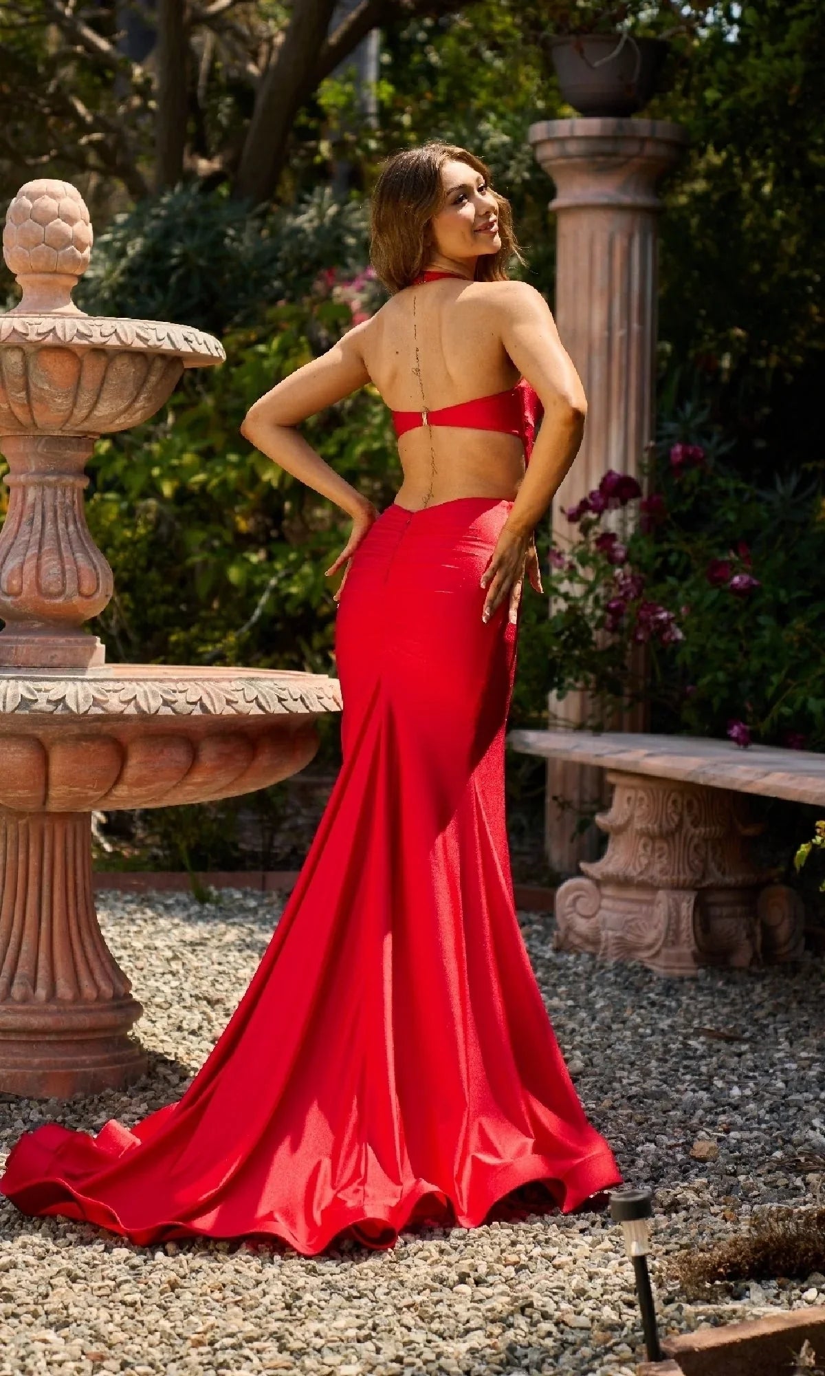 Atria Long Formal Dress 7034h