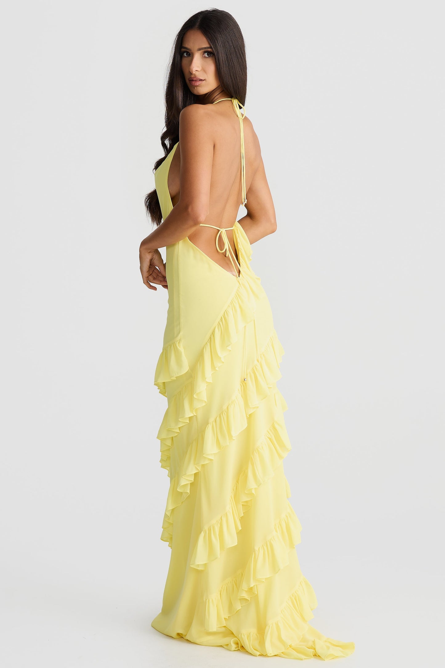 Milana Dress - Butter Yellow