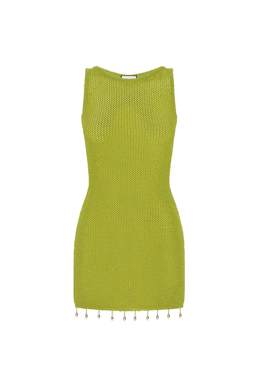 Ariya Mini Dress - Lime