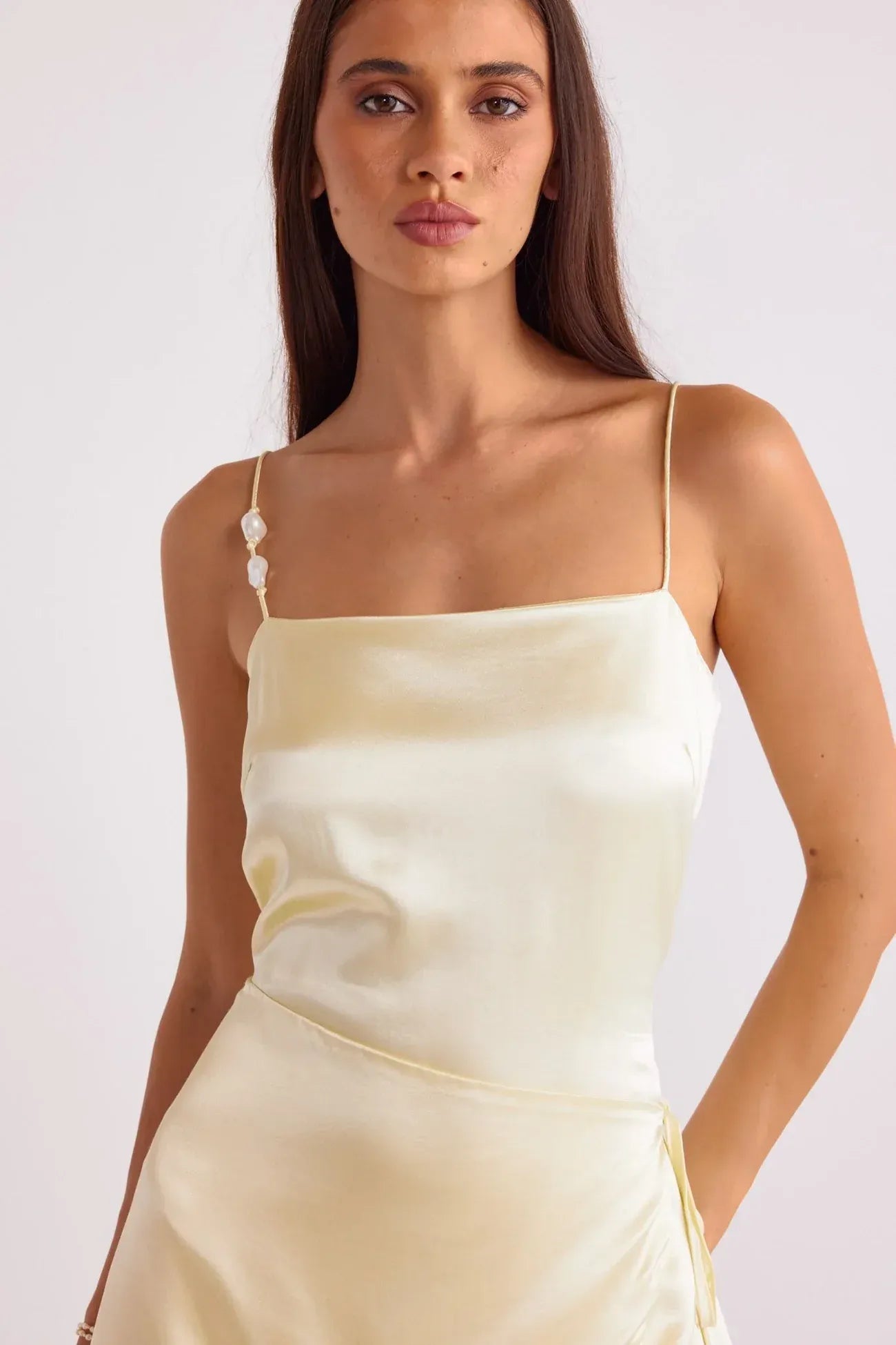 Sereira Mini Dress - Lemon