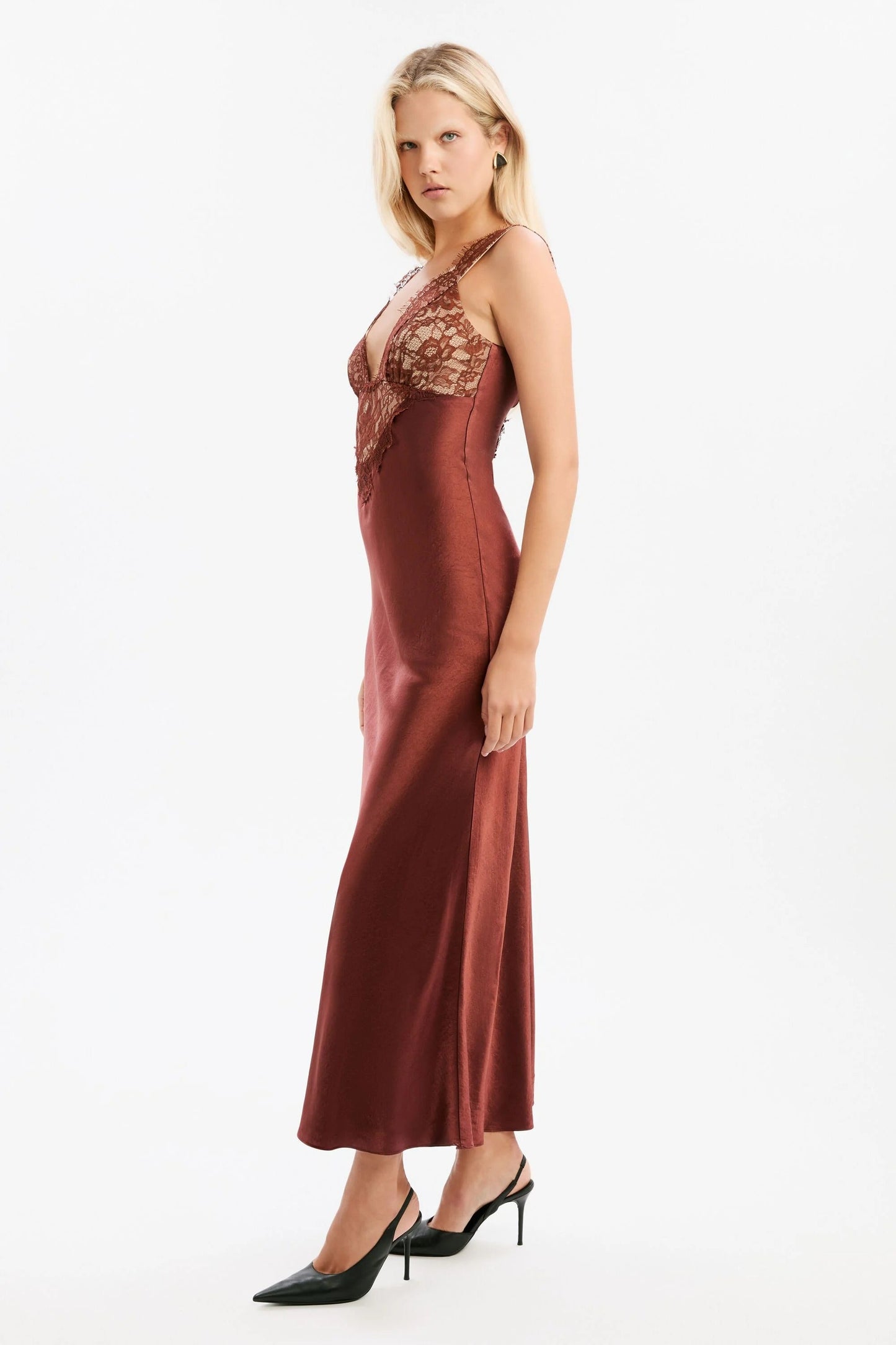 Torie Dress - Brick