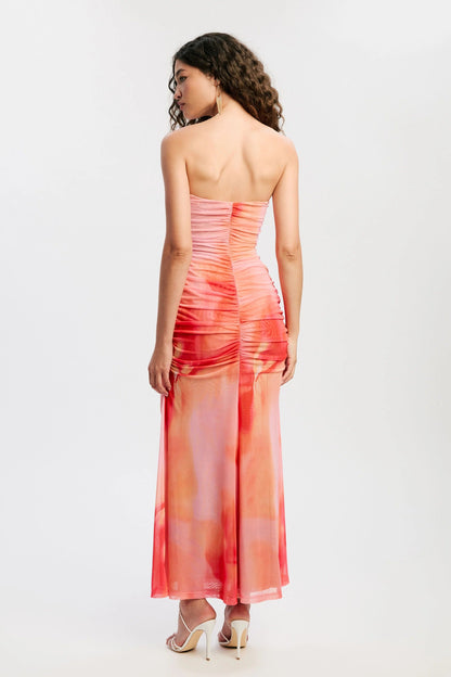 Stephanie Dress - Pink Floral