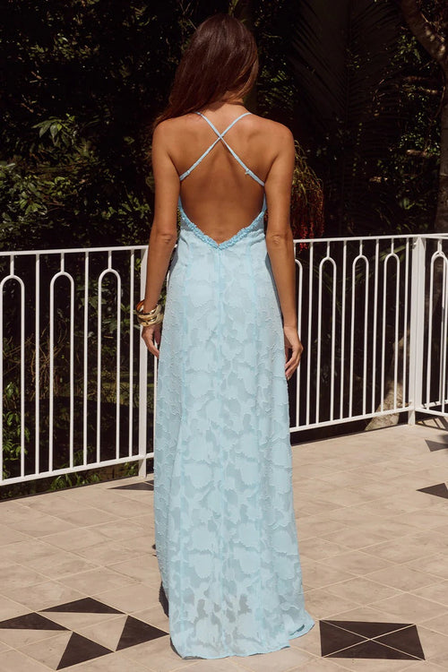 Ellerby Maxi Dress - Sky Blue