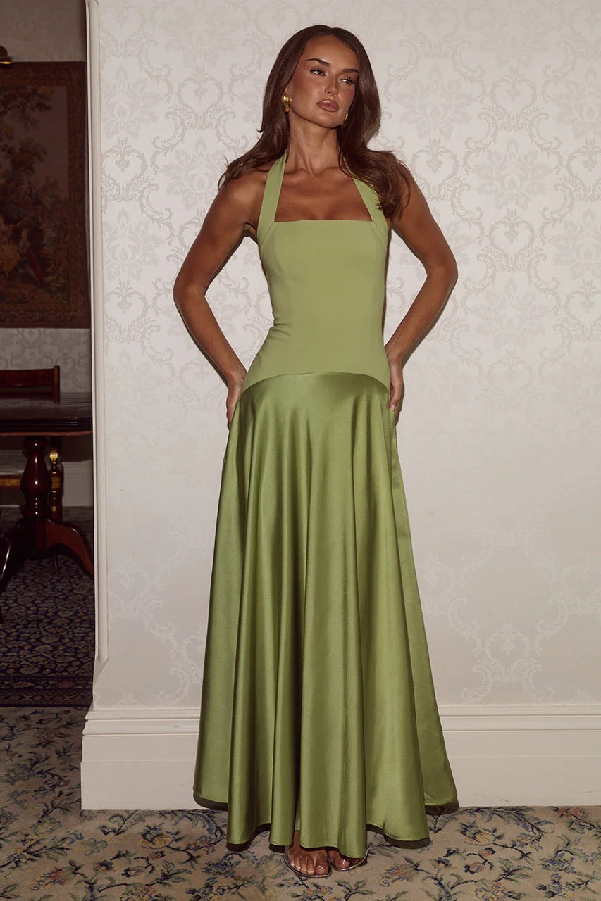 Odina Maxi Dress - Palm