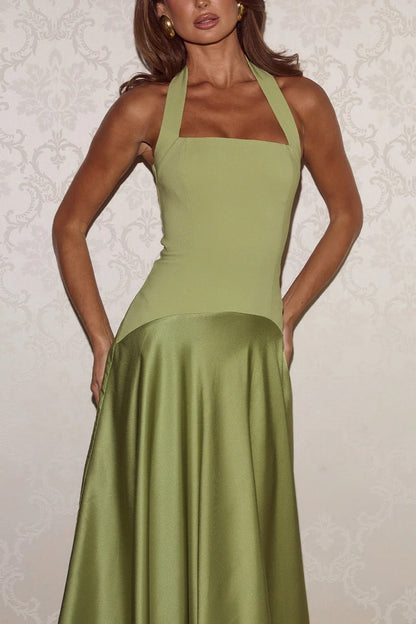 Odina Maxi Dress - Palm