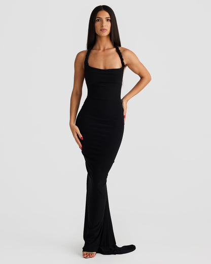 Maia Multi-Way Gown - Black