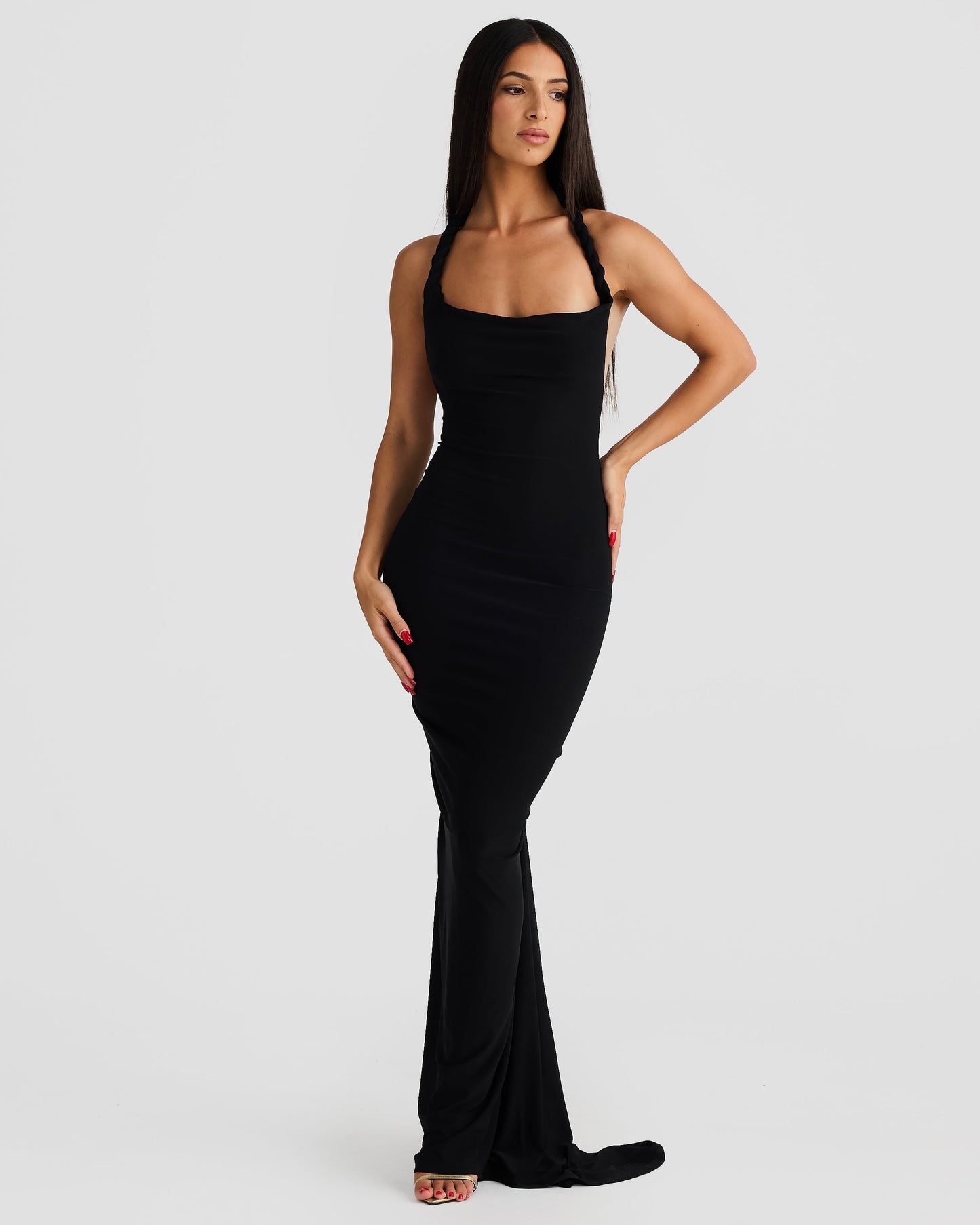 Maia Multi-Way Gown - Black