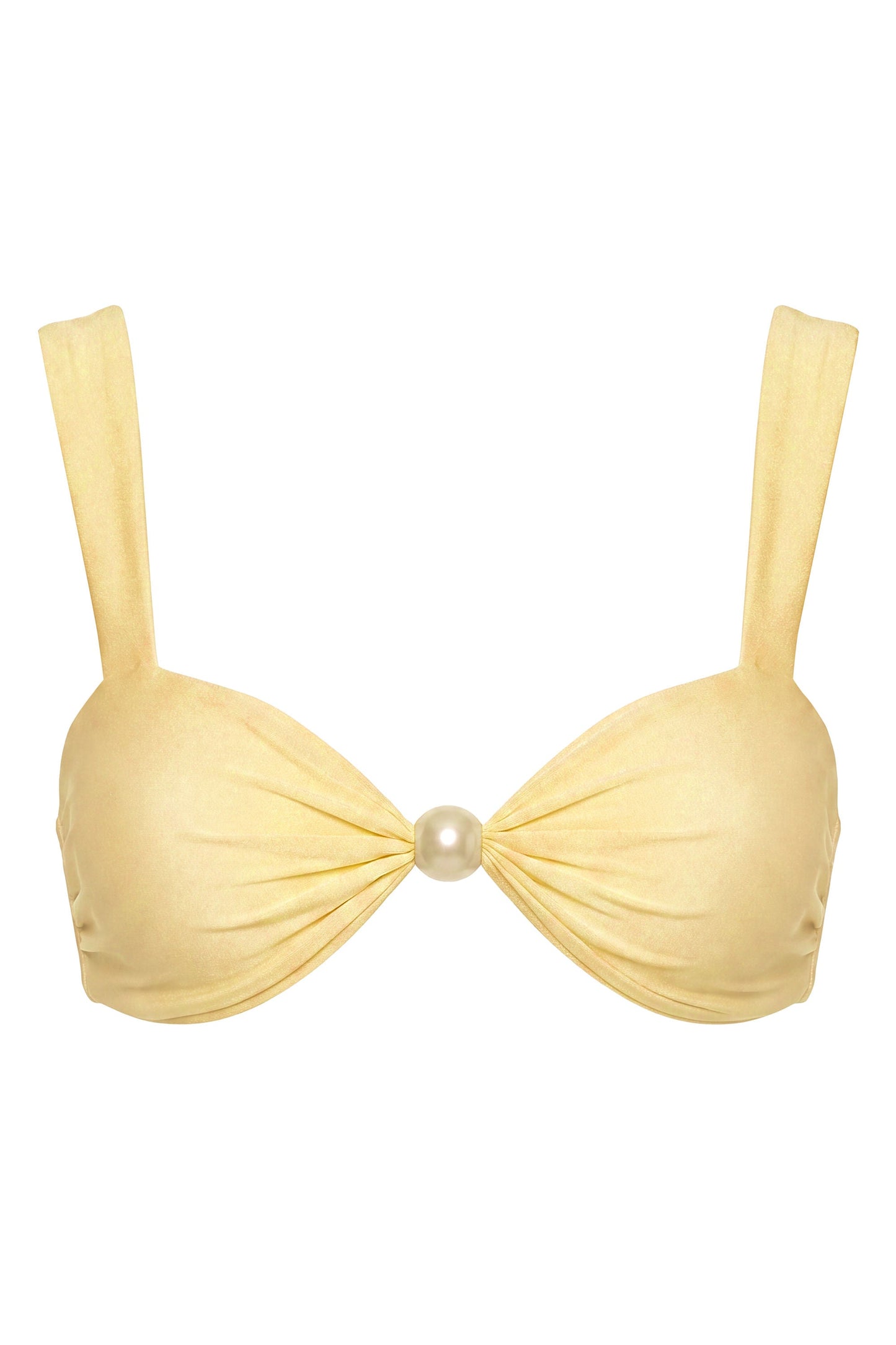 Bikini Top in Lemon