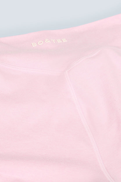 Brushed Jersey Ruched Flared Trousers in Bloom
