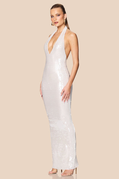 Nookie Siren Gown - White